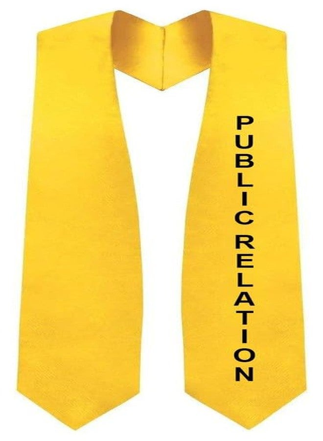 CLERKMANS Unisex Class Officer Graduation Stoles, Pointed Class Leadership Stoles - Public Relation